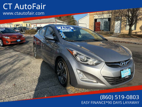 2014 Hyundai Elantra for sale at CT AutoFair in West Hartford CT