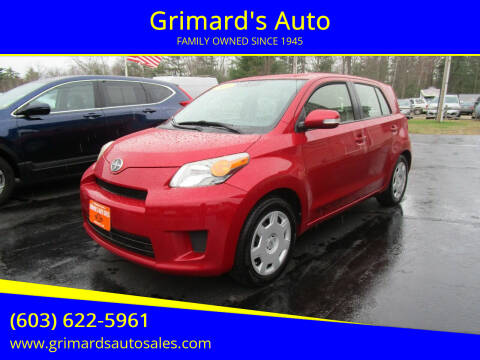 2014 Scion xD for sale at Grimard's Auto in Hooksett NH