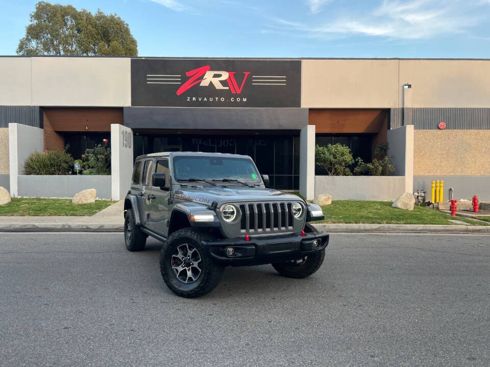 2019 Jeep Wrangler Unlimited for sale at ZRV AUTO INC in Brea, CA