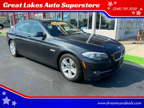 2013 BMW 5 Series for sale at Great Lakes Auto Superstore in Waterford Township MI