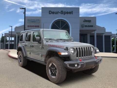 2019 Jeep Wrangler Unlimited for sale at DEUR-SPEET MOTORS in Fremont MI
