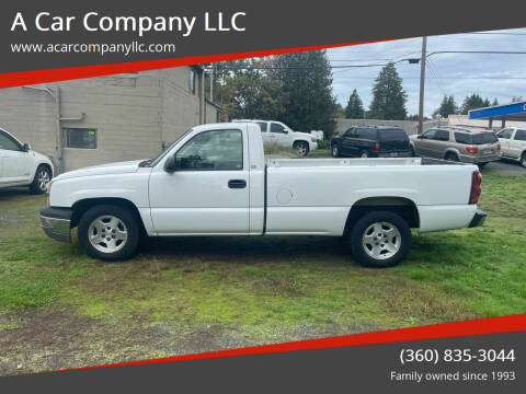 2004 Chevrolet Silverado 1500 for sale at A Car Company LLC in Washougal WA
