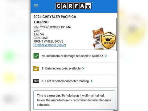 2024 Chrysler Pacifica Touring