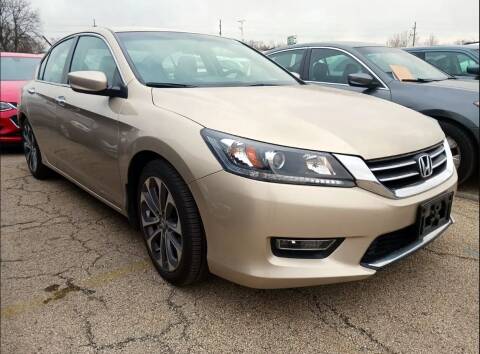 2013 Honda Accord for sale at Oswego Motors in Oswego IL