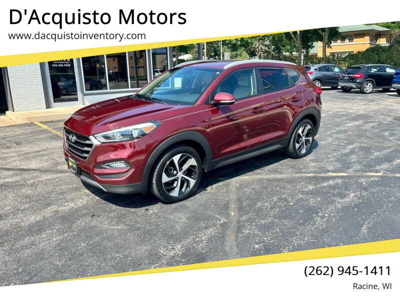 2016 Hyundai Tucson for sale at D'Acquisto Motors in Racine WI