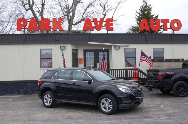 2016 Chevrolet Equinox for sale at Park Ave Auto Inc. in Worcester MA