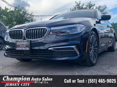 2019 BMW 5 Series for sale at CHAMPION AUTO SALES OF JERSEY CITY in Jersey City NJ