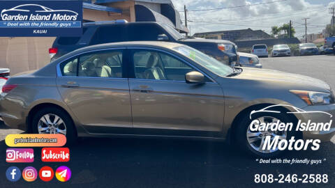 2008 Honda Accord for sale at Garden Island Motors in Lihue HI
