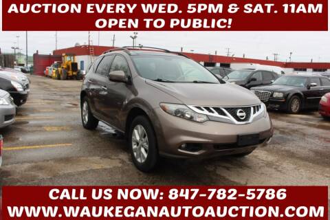 2014 Nissan Murano for sale at Waukegan Auto Auction in Waukegan IL