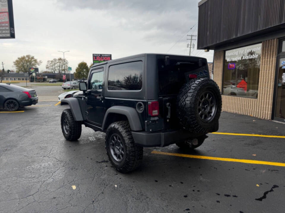 2012 Jeep Wrangler for sale at Dynasty Auto Sales in Eastpointe, MI