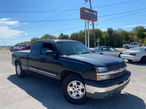 2004 Chevrolet Silverado 1500 for sale at Temple of Zoom Motorsports in Broken Arrow OK