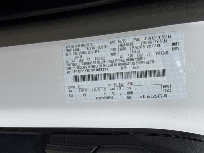 2025 Ford Transit