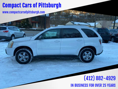 2005 Chevrolet Equinox for sale at Compact Cars of Pittsburgh in Pittsburgh PA