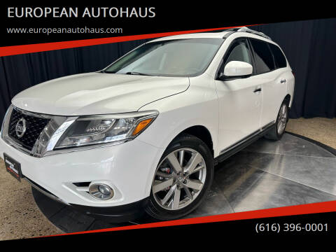 2014 Nissan Pathfinder for sale at EUROPEAN AUTOHAUS in Holland MI