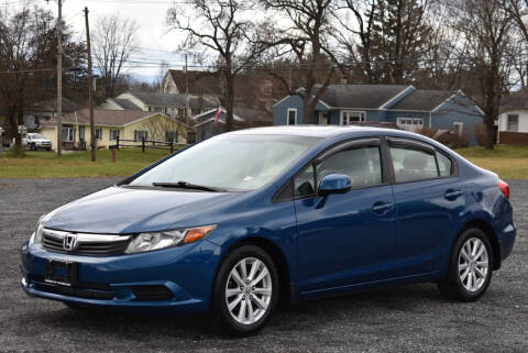 2012 Honda Civic for sale at Broadway Garage of Columbia County Inc. in Hudson NY