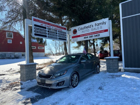 2015 Kia Optima for sale at Caulfields Family Auto Sales in Bath PA