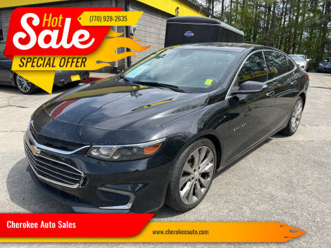 2017 Chevrolet Malibu for sale at Cherokee Auto Sales in Acworth GA