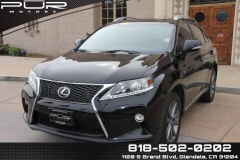 2015 Lexus RX 350 for sale at Pur Motors in Glendale CA