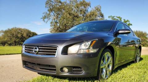 2012 Nissan Maxima for sale at M.D.V. INTERNATIONAL AUTO CORP in Fort Lauderdale FL