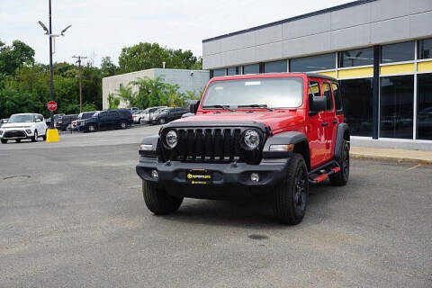 2021 Jeep Wrangler Unlimited for sale at CarSmart in Temple Hills MD