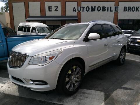 2016 Buick Enclave for sale at LAND & SEA BROKERS INC in Pompano Beach FL