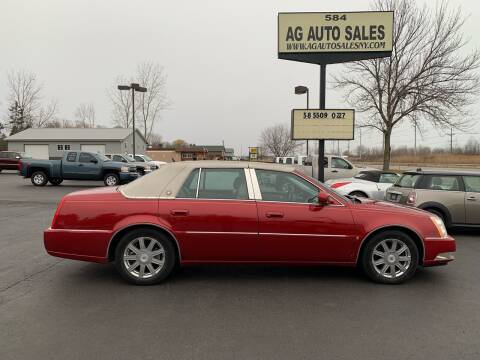 2007 Cadillac DTS for sale at AG Auto Sales in Ontario NY