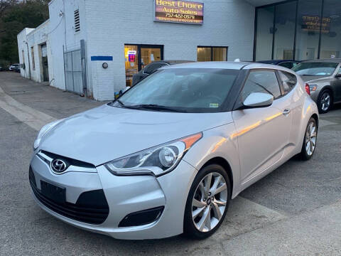 2017 Hyundai Veloster for sale at Best Choice Auto Sales in Virginia Beach VA