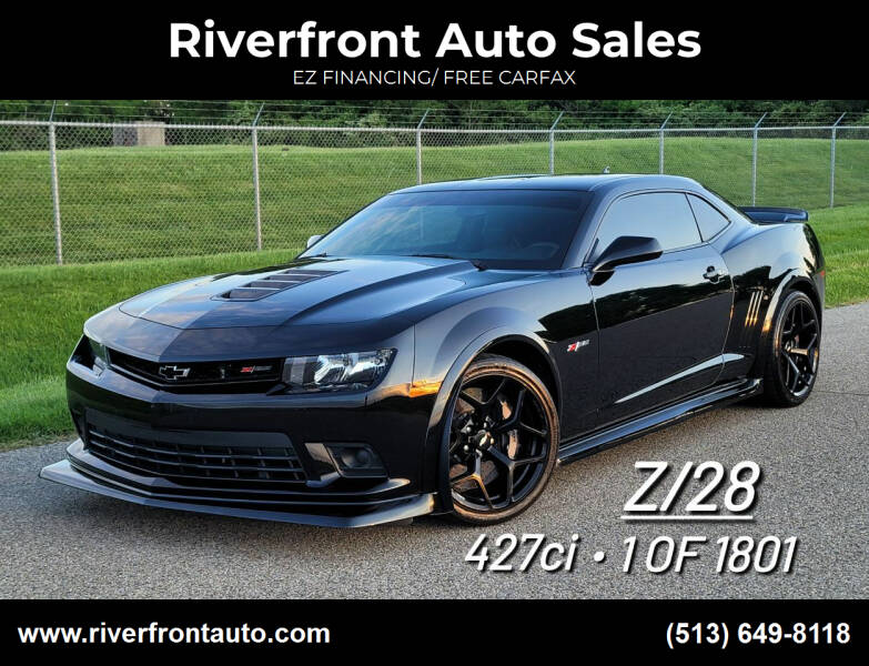 2015 Chevrolet Camaro for sale at Riverfront Auto Sales in Middletown OH