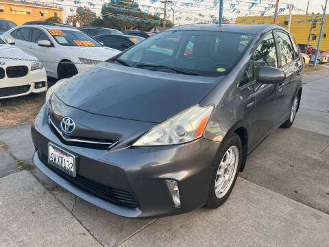 2012 Toyota Prius v for sale at Nasa Auto Sales in Los Angeles CA