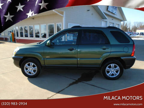 2007 Kia Sportage for sale at Milaca Motors in Milaca MN