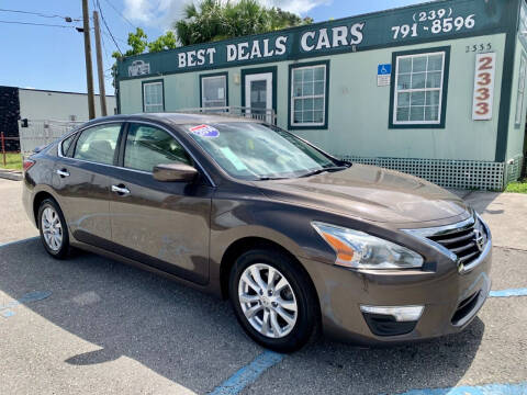 2014 Nissan Altima for sale at Best Deals Cars Inc in Fort Myers FL
