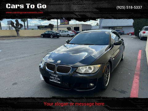 2011 BMW 3 Series for sale at Cars To Go in Sacramento CA