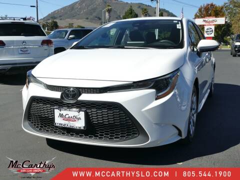 2020 Toyota Corolla for sale at McCarthy Wholesale in San Luis Obispo CA