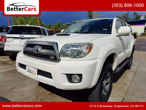 2006 Toyota 4Runner for sale at Better Cars in Englewood CO