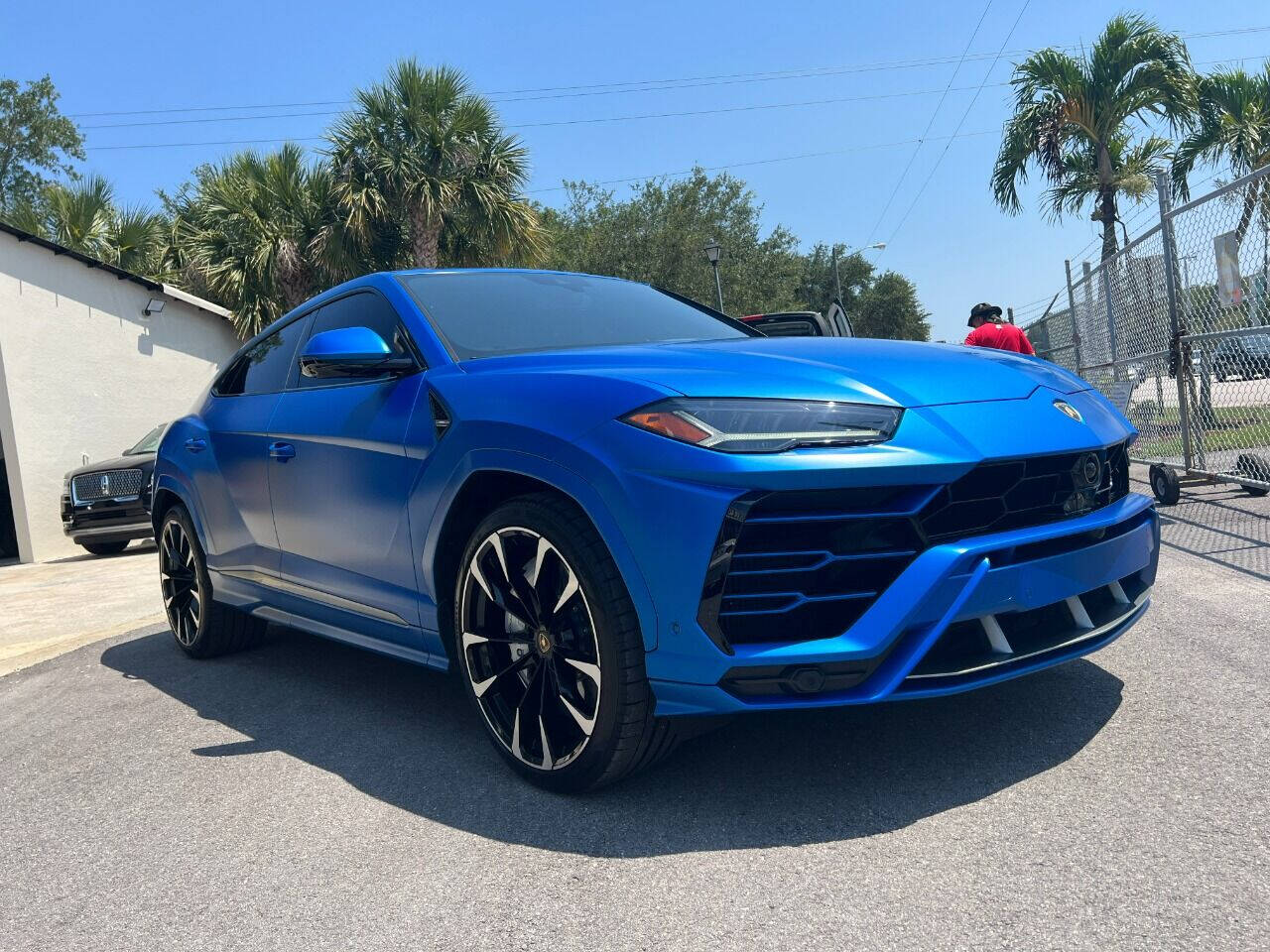 Blue 2021 Lamborghini Urus Base AWD 4dr SUV 1