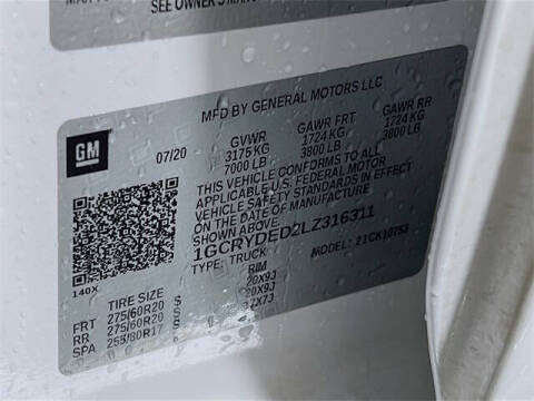 2020 Chevrolet Silverado 1500 LT