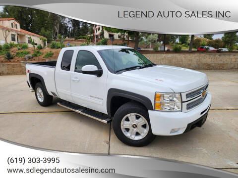 2012 Chevrolet Silverado 1500 for sale at Legend Auto Sales Inc in Lemon Grove CA