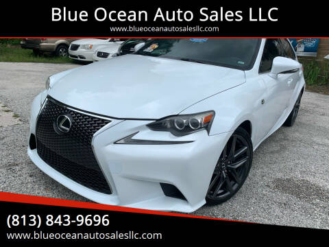 2014 Lexus IS 250 for sale at Blue Ocean Auto Sales LLC in Tampa FL