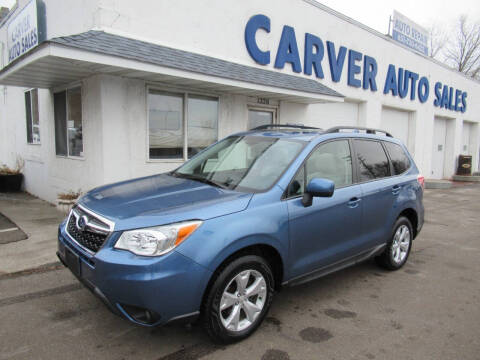 2016 Subaru Forester for sale at Carver Auto Sales in Saint Paul MN