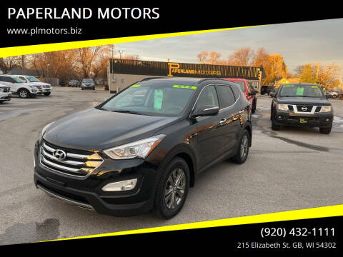 2014 Hyundai Santa Fe Sport for sale at PAPERLAND MOTORS - Fresh Inventory in Green Bay WI