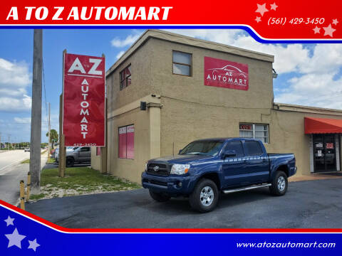 2007 Toyota Tacoma for sale at A TO Z  AUTOMART in West Palm Beach FL