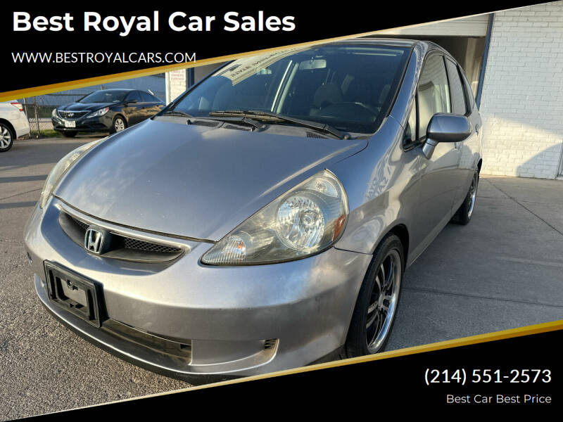 2008 Honda Fit for sale at Best Royal Car Sales in Dallas TX