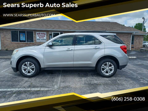 2013 Chevrolet Equinox for sale at Sears Superb Auto Sales in Corbin KY