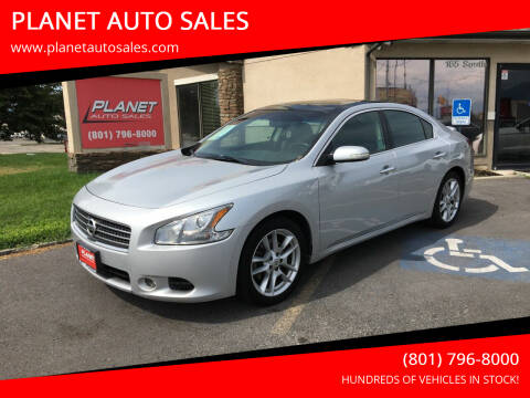 2011 Nissan Maxima for sale at PLANET AUTO SALES in Lindon UT