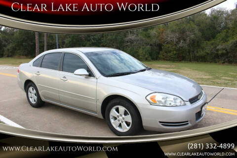2007 Chevrolet Impala for sale at Clear Lake Auto World in League City TX