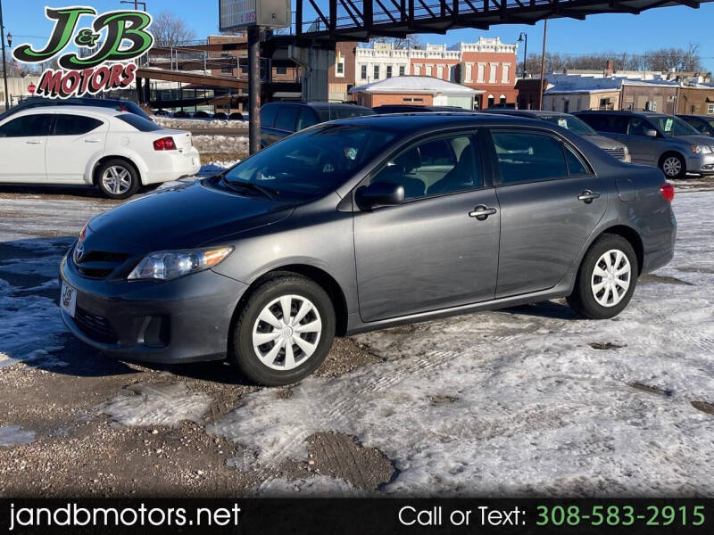 2011 Toyota Corolla for sale at J & B Motors in Wood River NE