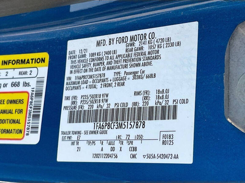 2021 Ford Mustang GT