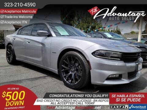 2016 Dodge Charger for sale at ADVANTAGE AUTO SALES INC in Bell CA