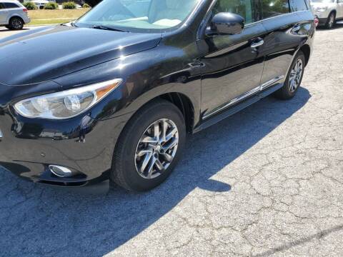 2013 Infiniti JX35 for sale at D -N- J Auto Sales Inc. in Fort Wayne IN