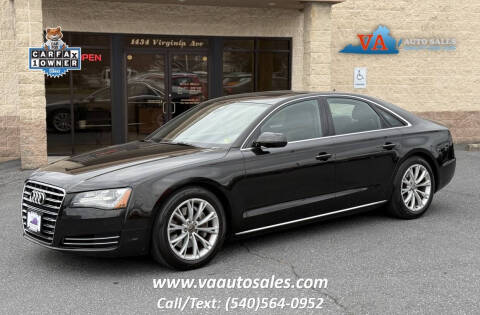 2013 Audi A8 for sale at Va Auto Sales in Harrisonburg VA